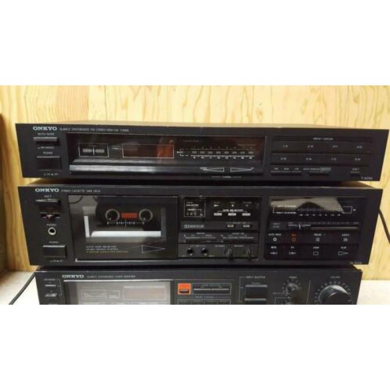 onkyo integra versterker set radio Sony hi fi