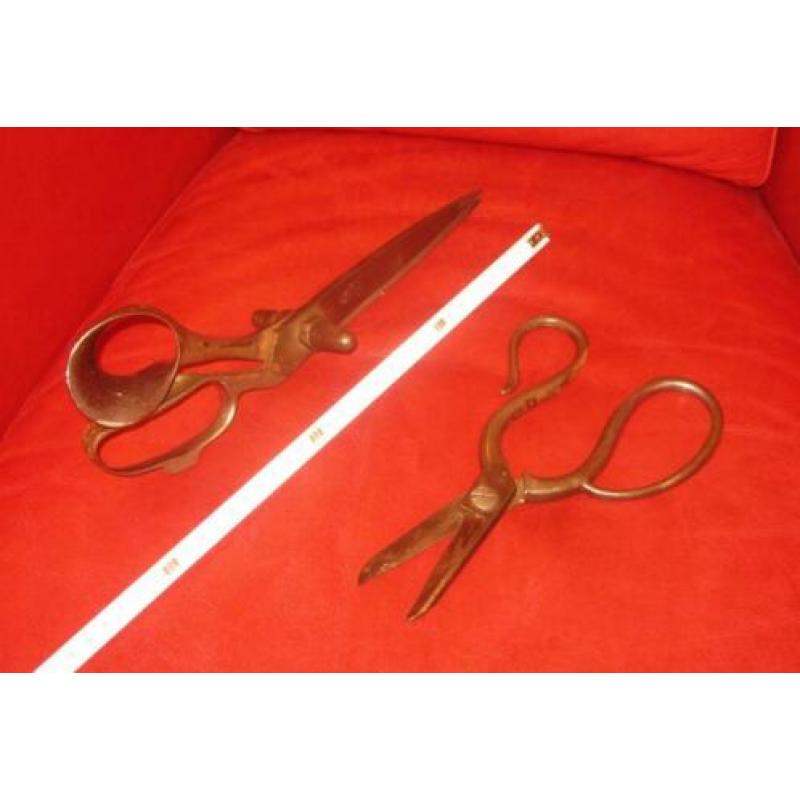 antieke kleermaker scharen