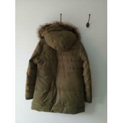 Covert Overt parka jas winterjas 42 XL olijfgroen