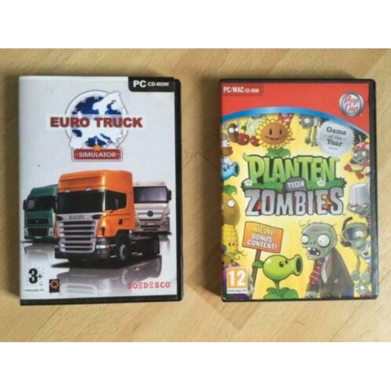 Zes games (simulators, rollercoaster, zombies)