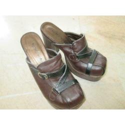 Gothic lolita punk schoenen nieuw hak 11cm mt S 36