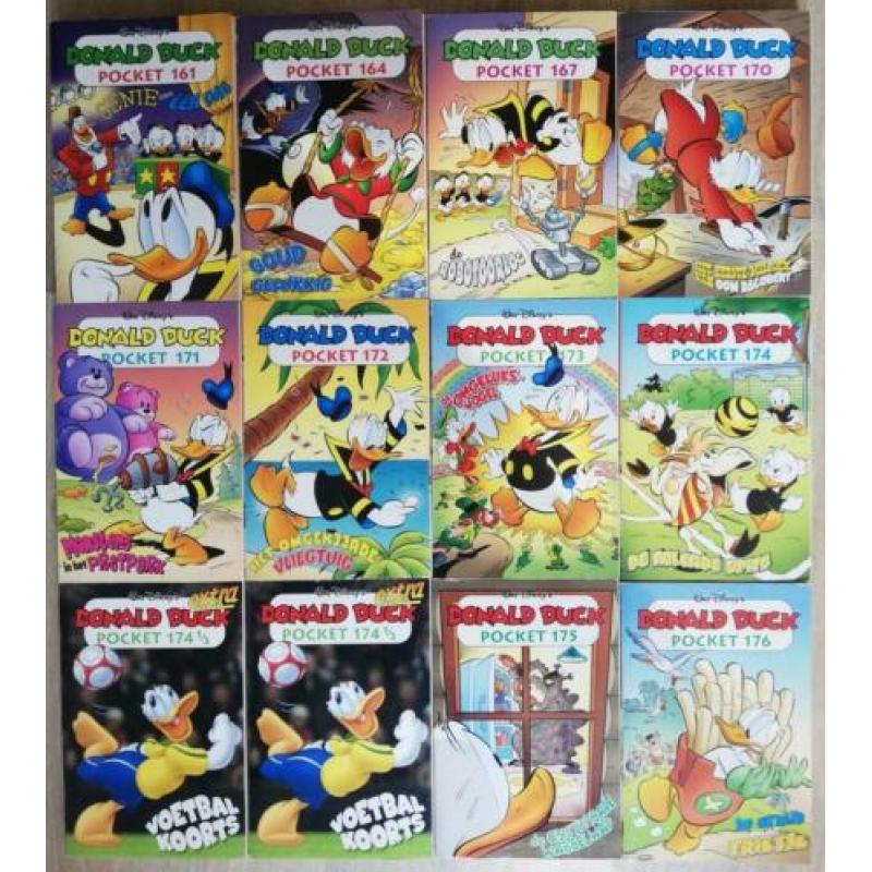Donald Duck pockets (zie omschrijving beschikbare nummers)