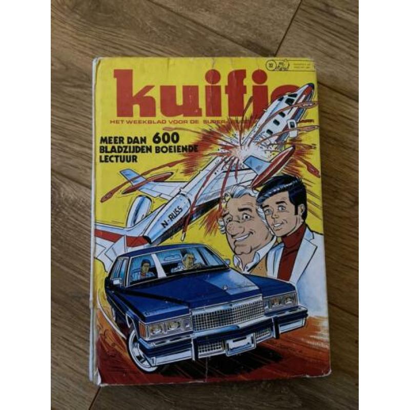 Oud boek Kuifje met meer dan 600 bladzijdes!