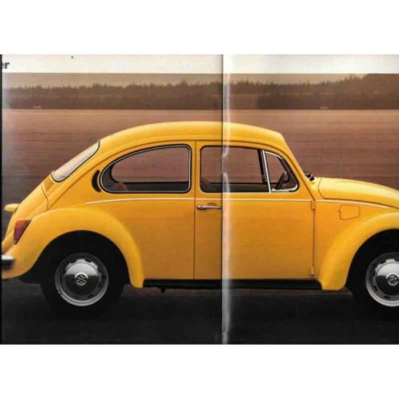 autofolder Volkswagen programma januari 1976