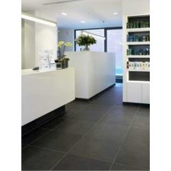 landelijke vloertegels Mustang leisteen Black Slate 60x60 cm