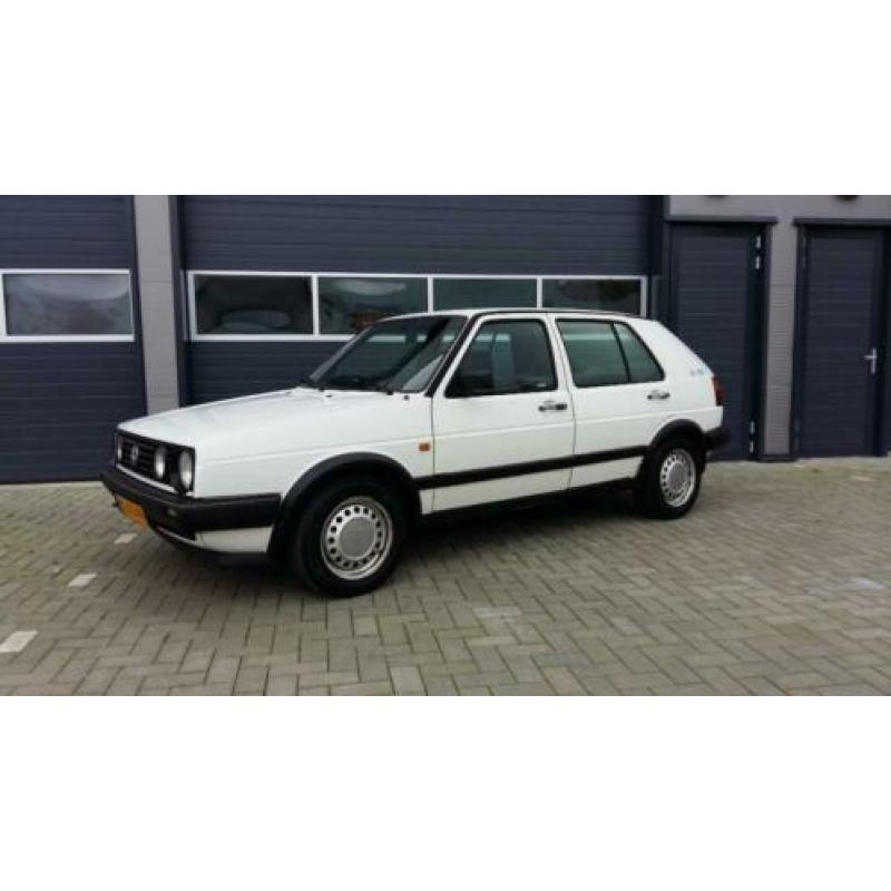 Volkswagen Golf 2 1.6 CL 51KW U9 1992 Wit 5-deurs Origineel