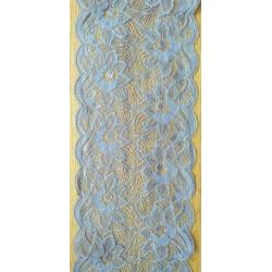 Lavendel kleurig kant 13,5 cm breed ruim 13 meter