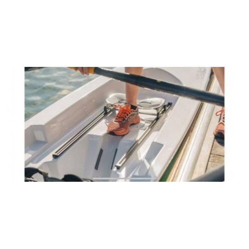 Roei skiff lite boat carbon donkergrijs