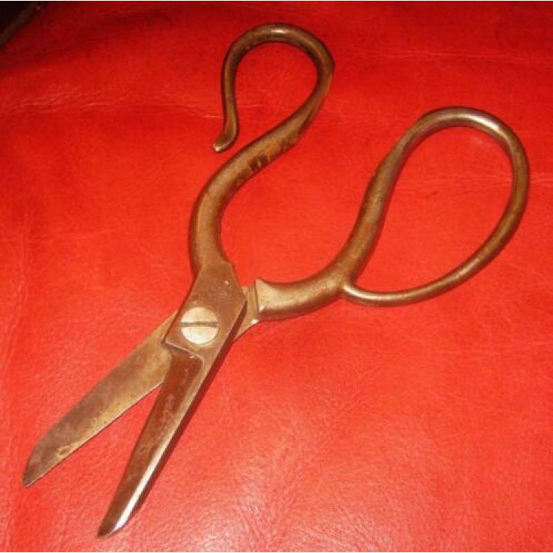 antieke kleermaker scharen