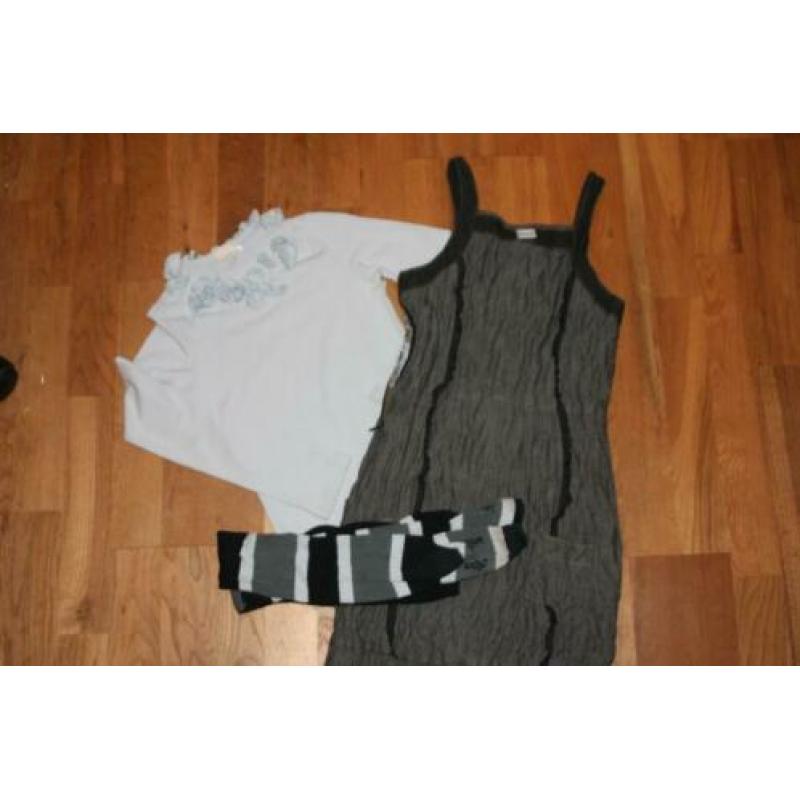 Jottum setje maat 140 jurk en shirt
