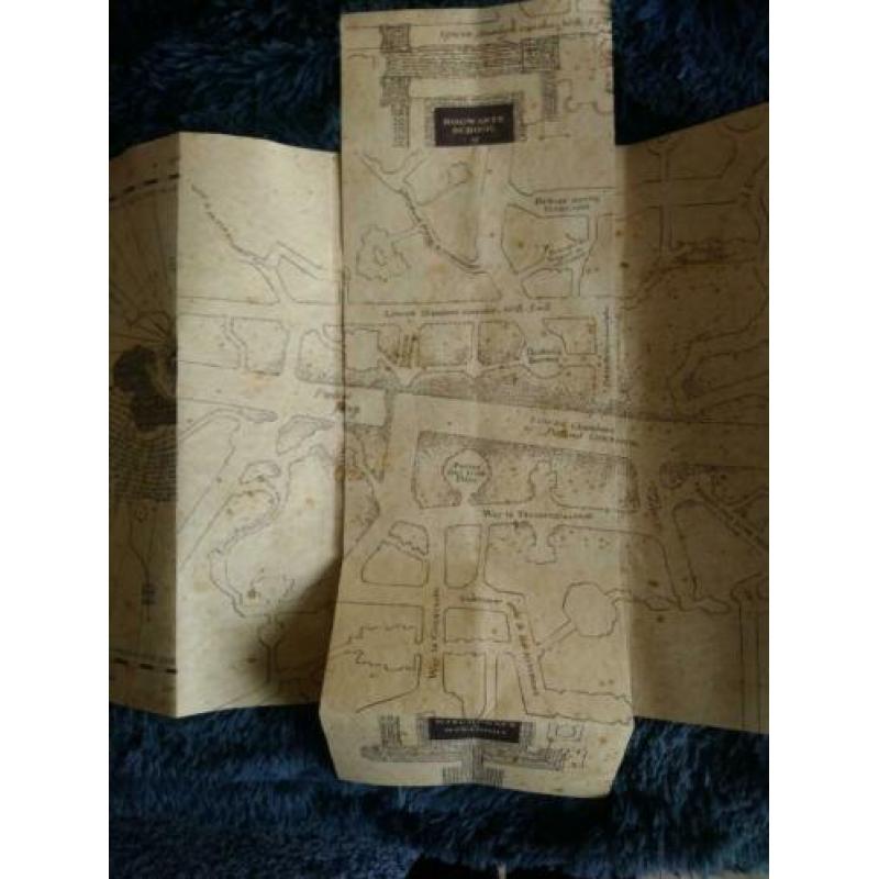 Harry potter marauders map replica