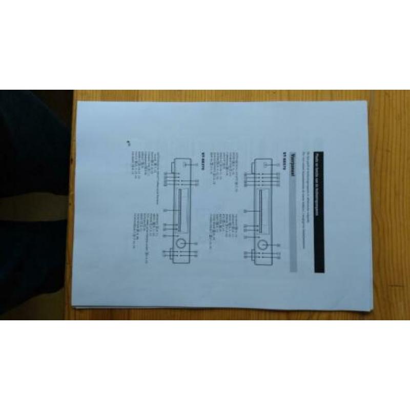 Digitale RDS tuner Sony ST-SE370