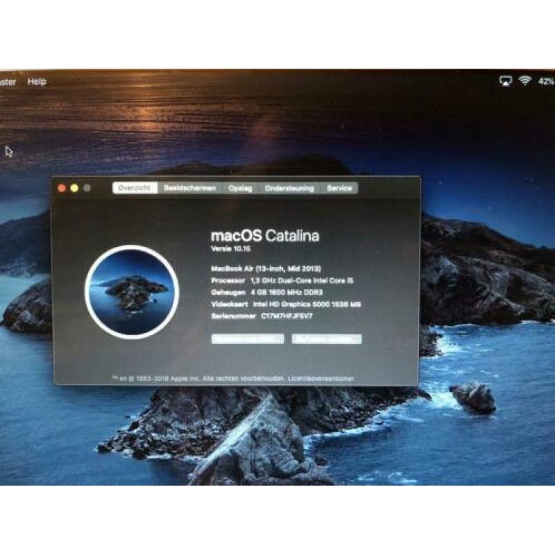 Nette MacBook Air 13 inch 2013