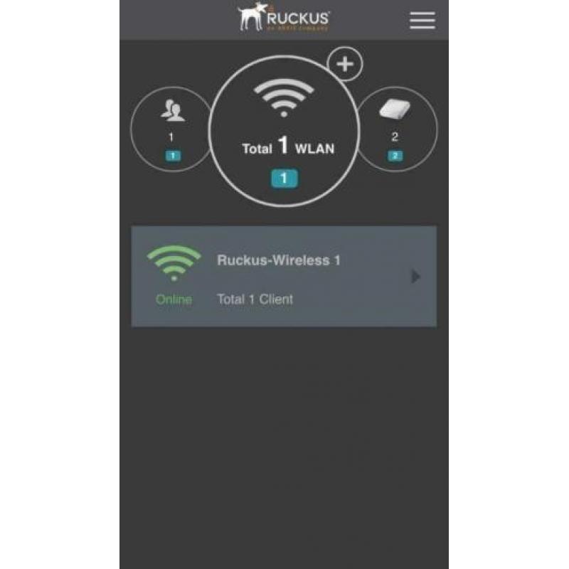 Ruckus ZoneFlex R600 access point.