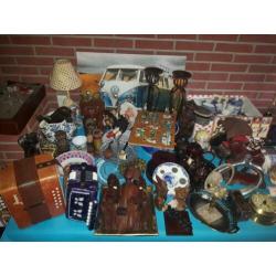 Prachtig partijtje curiosa O.a.twee oude kinder accordeons
