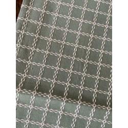 Placemat set van 2 groen/wit PASEN ( evt. te borduren.....