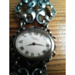 Vintage byoux philipp zilveren horloge