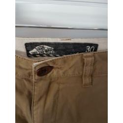 Vans / Korte broek heren Khaki / Maat 30 / zakken