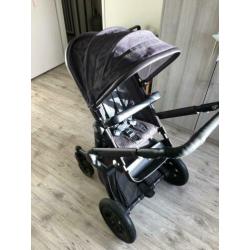 Joolz kinderwagen jeans look incl. diverse accessoires