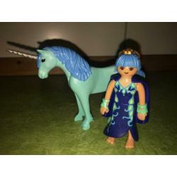Playmobil, eenhoorn & pegasus set.