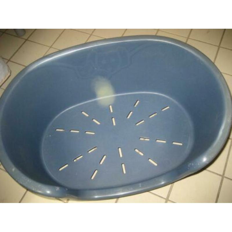 Hondenmandje blauw br ca 37,5 cm