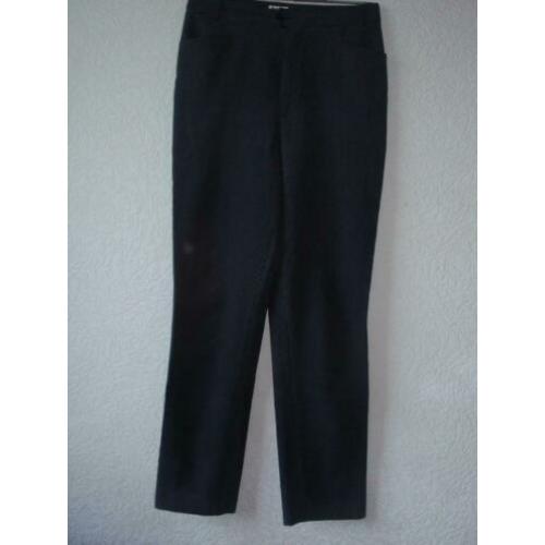 Maat 40 = xx mexx = blauw gestreepte broek