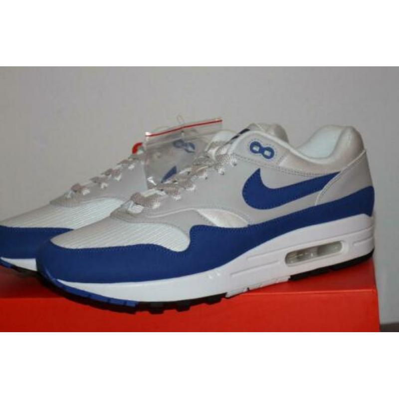 Nike Air Max 1 Anniversary Royal Blue 40 45.5 DS OG Atmos