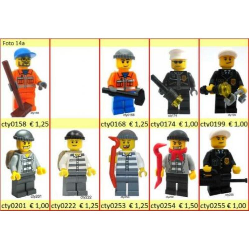 Lego poppetjes - Minifiguren vanaf € 1,00 per stuk - 2MF280