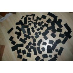 Leerlabels echt leer stempelleer tuigleer labels