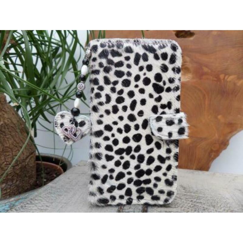 Koeienhuid telefoonhoesjes Samsung S7 edge, bij "Jacquies"..