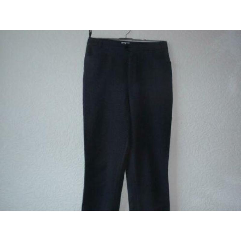 Maat 40 = xx mexx = blauw gestreepte broek