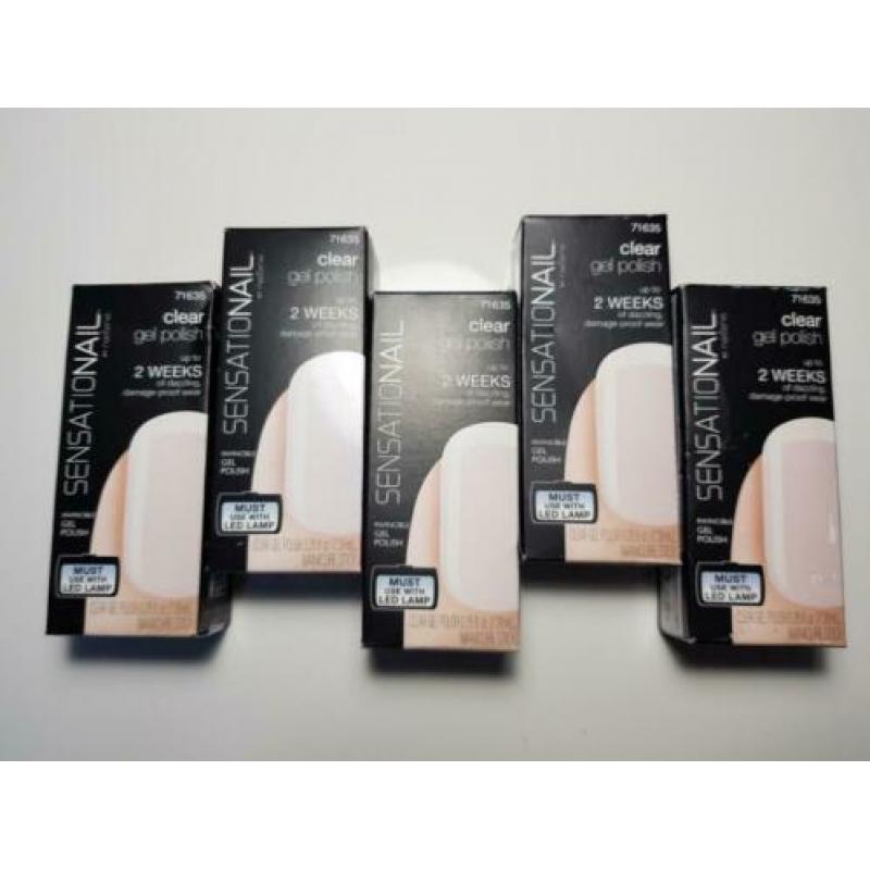 Sensationail gellak base en top coat, NIEUW!