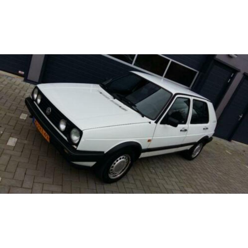Volkswagen Golf 2 1.6 CL 51KW U9 1992 Wit 5-deurs Origineel