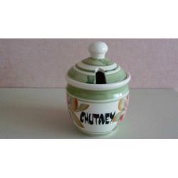 Twee decoratieve potjes met deksel