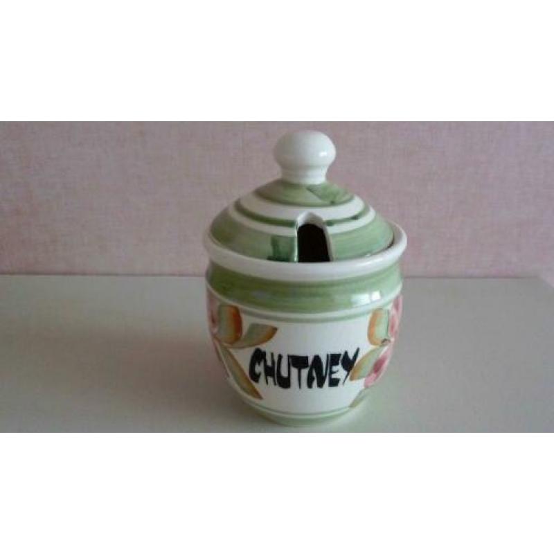 Twee decoratieve potjes met deksel