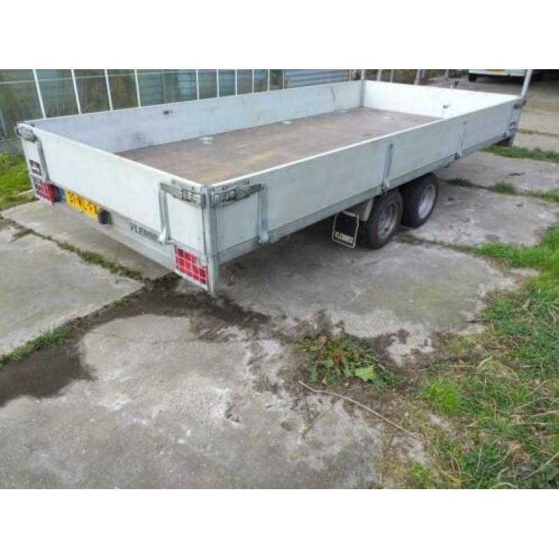 vlemming plateauwagen