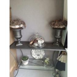 Mooie smeed ijzeren bijzettafel/hal tafel/ sidetable