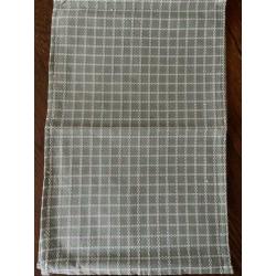 Placemat set van 2 groen/wit PASEN ( evt. te borduren.....