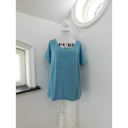 City Life blauw-groen shirt XXL