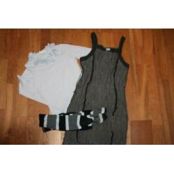Jottum setje maat 140 jurk en shirt