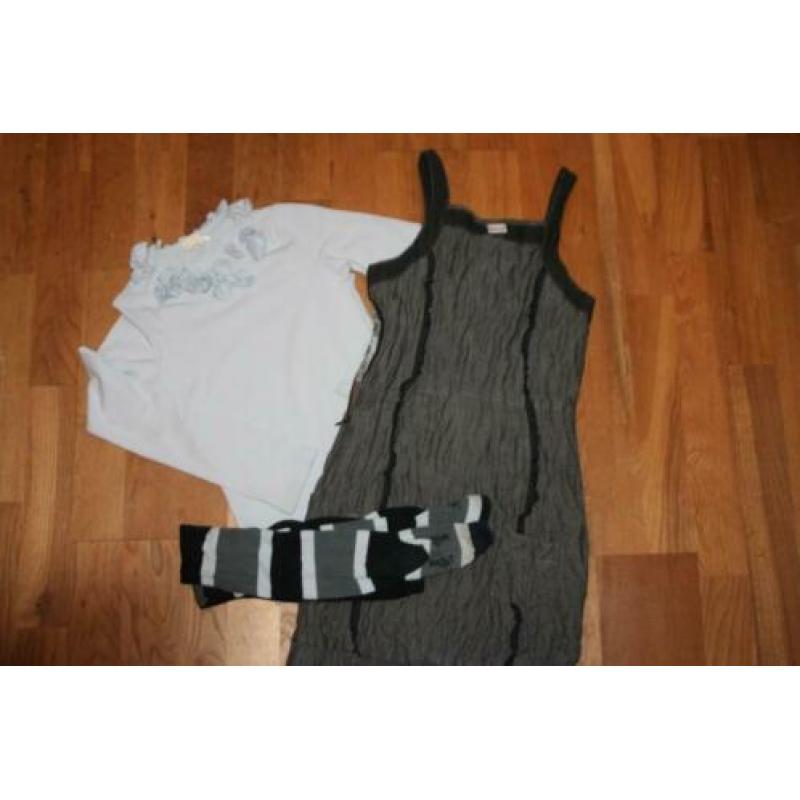Jottum setje maat 140 jurk en shirt