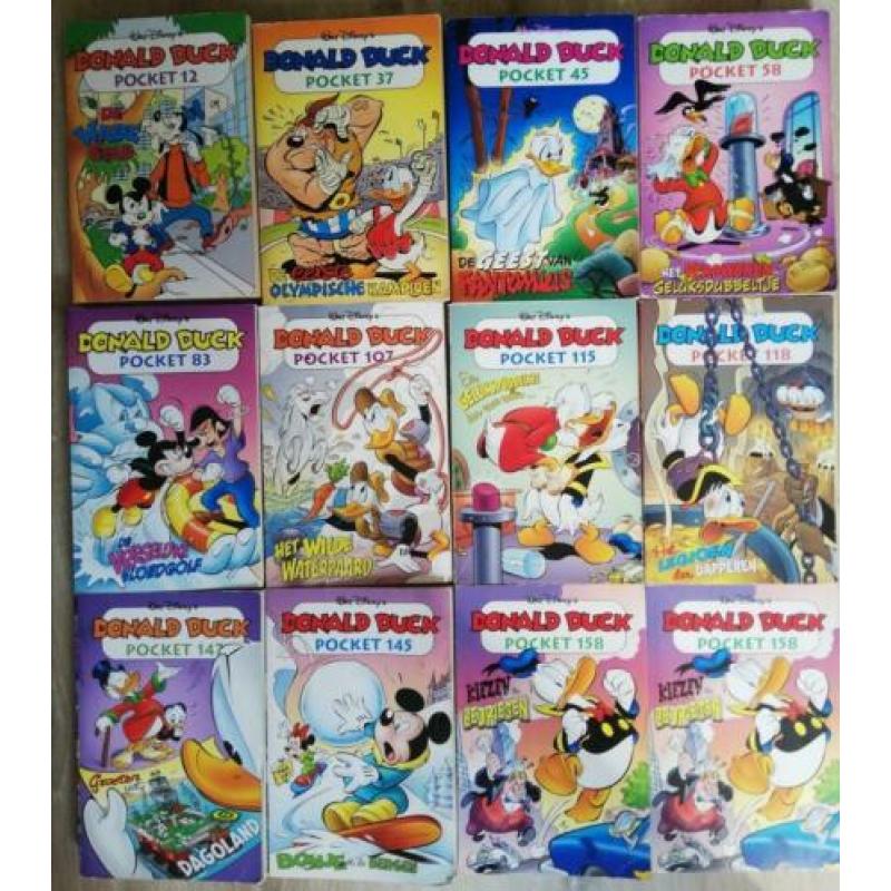 Donald Duck pockets (zie omschrijving beschikbare nummers)
