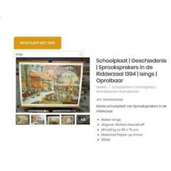 ??Sprooksprekers in de Ridderzaal 1394 | Isings | Oprolbaar