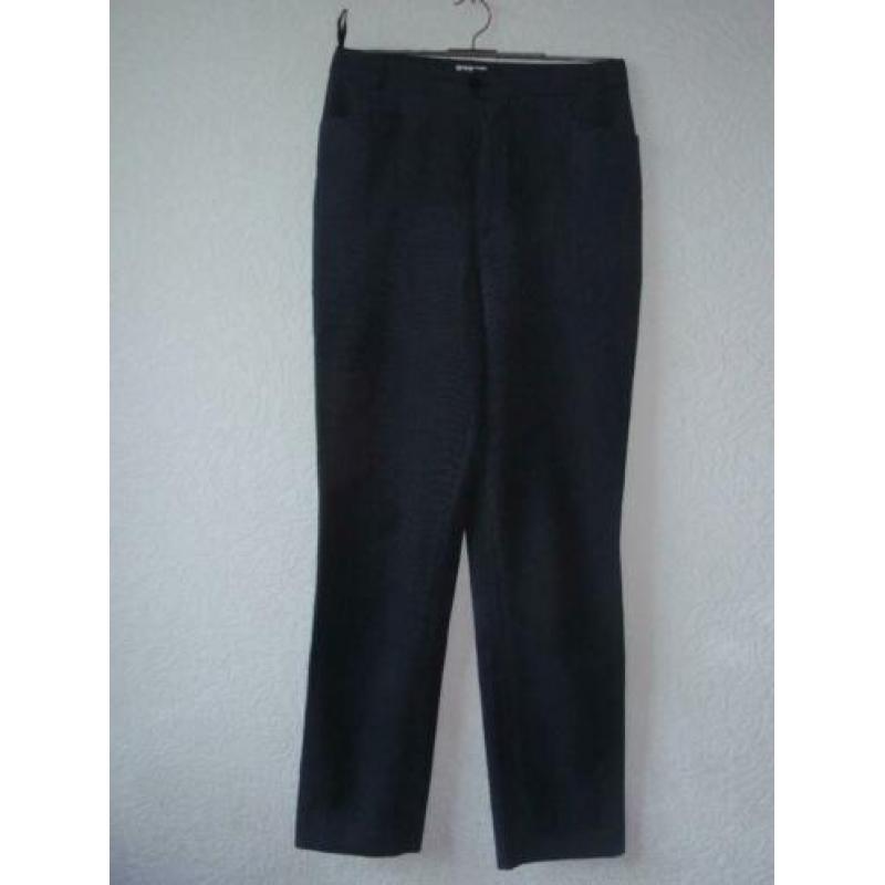 Maat 40 = xx mexx = blauw gestreepte broek