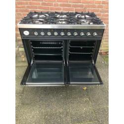Boretti Gasfornuis 100 cm breed met 2 ovens