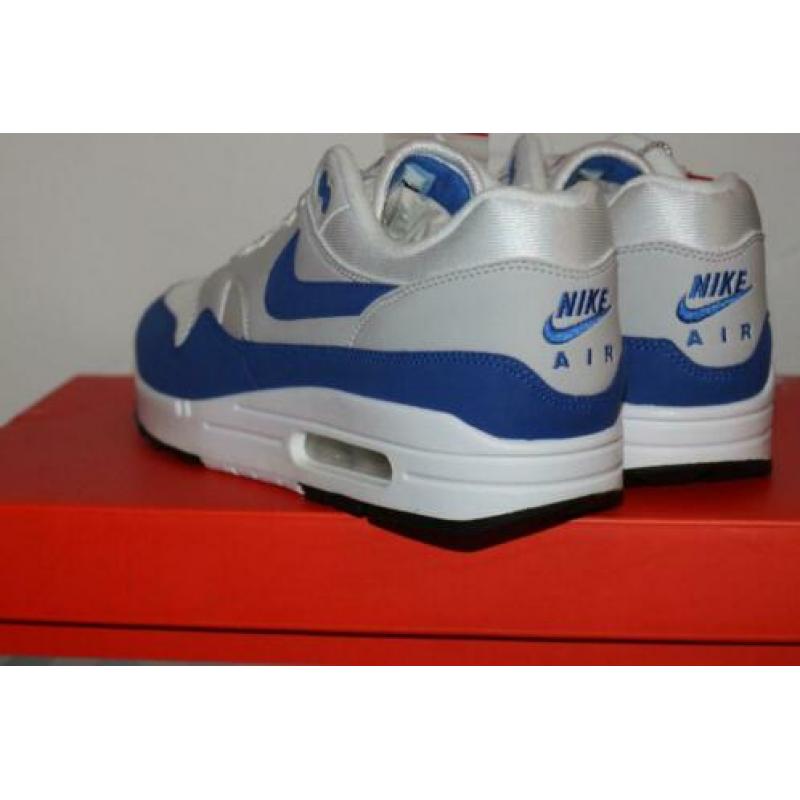 Nike Air Max 1 Anniversary Royal Blue 40 45.5 DS OG Atmos