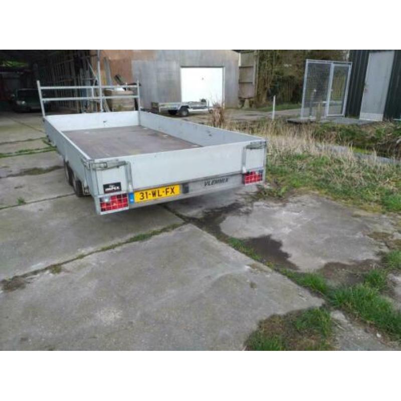vlemming plateauwagen