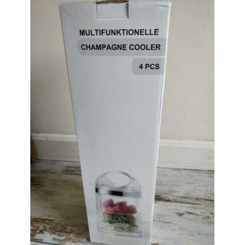 Champagne koeler 4 in 1 multi functioneel