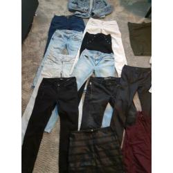 Partij 20 stuks dames merkkleding is jeans nieuw only enz