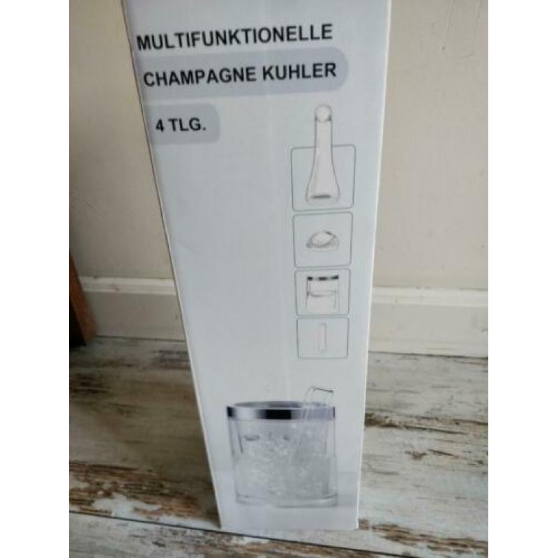 Champagne koeler 4 in 1 multi functioneel